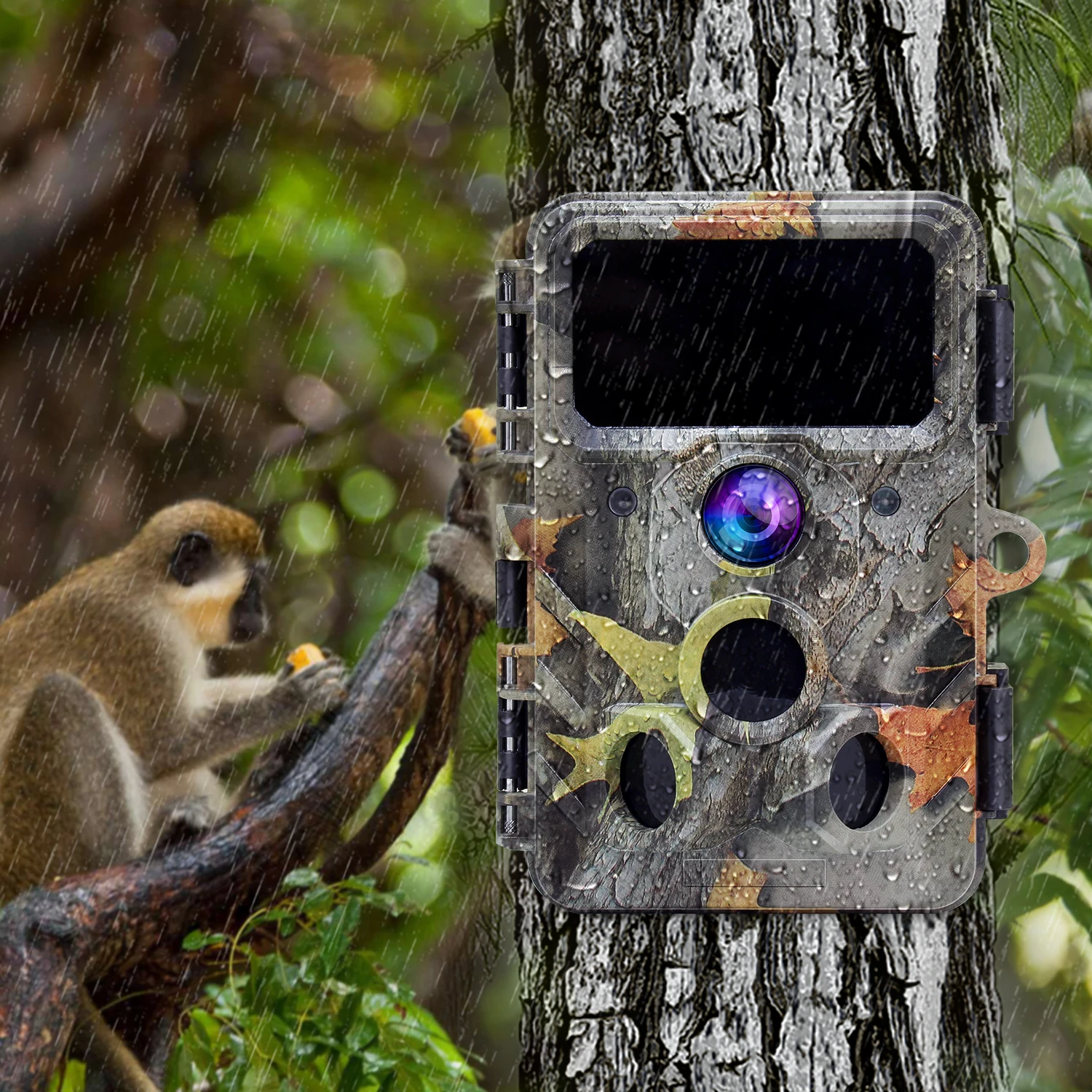 4K Trail Camera 1080p 30mp 16 Mega Waterproof Wildlife Hunting 4K Wifi Control Camera For Outdoor Sport