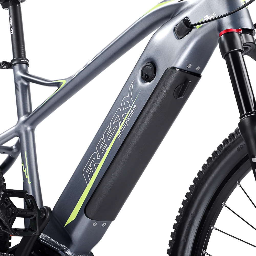 
Mid Drive Hybrid Mountain Ebike Electric Bicycle E Bike 29 Full Suspension MTB Central Motor Fat Tire Mountainbike X-1E 