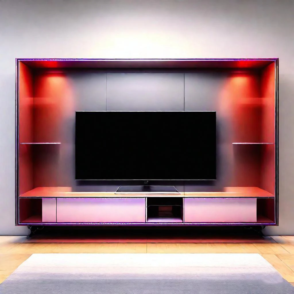 HENGLICAI современный настенный ТВ-шкаф для гостиной acp-панель acp алюминиевая композитная пластина композитные панели материал