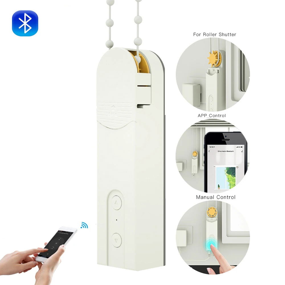 Smart Home Curtain Motor Smart/Smart Wireless Electric Curtain Motor With Solar Panel/Blinds Drive