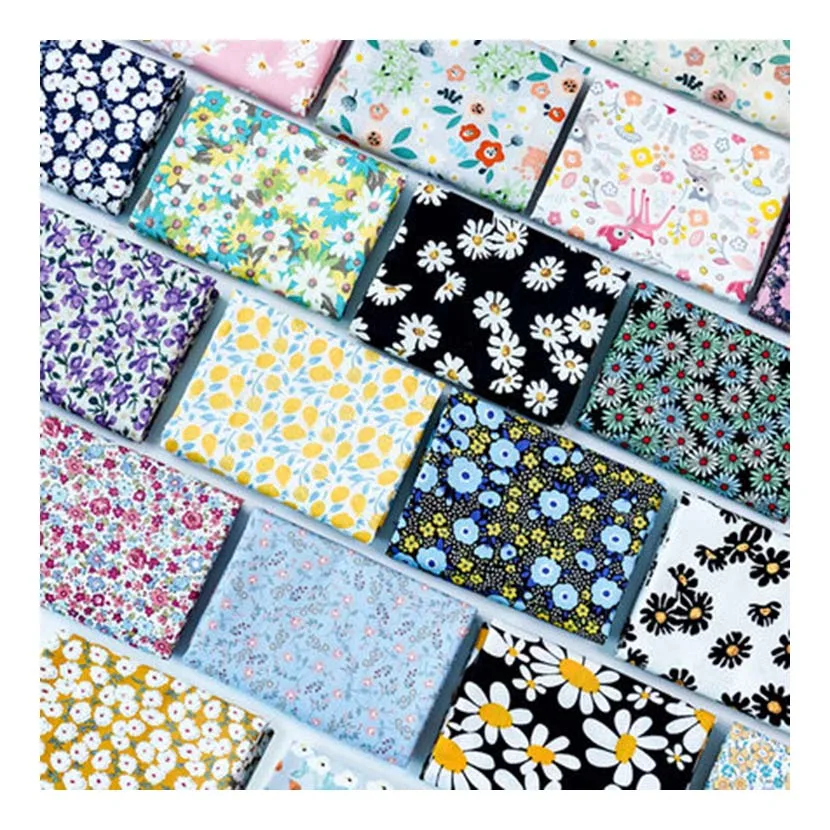 Manufacturer Cartoon Women Dresses Somali Fabric Digital Print 100% Rayon Satin Fabric Viscose For Somali Dirac Set