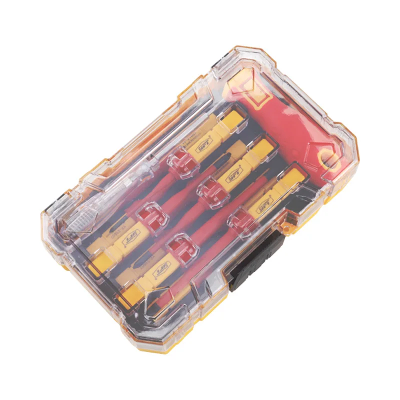 13 pcs VDE Screwdriver Set Professional 1000V Insulated Electrician Hand Tools Tool Kits with Electrical Test Pen