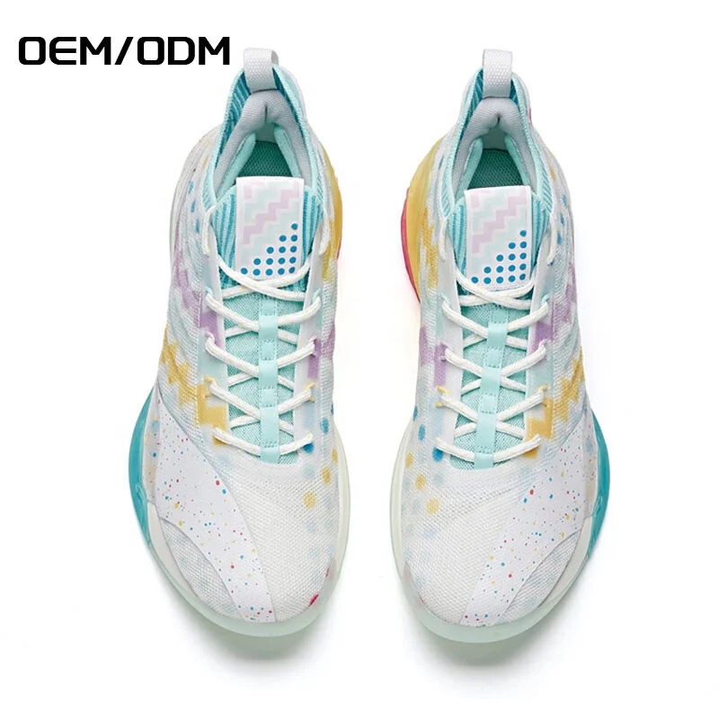 Factory Low Price Custom Logo Best Quality Fashion Trend Baloncesto Homme Men Basketball Shoes OEM