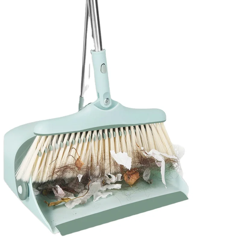 Новый дизайн, ветрозащитная складная щетка и пылесборник, мягкая щетка с пылесборником