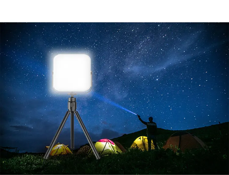2023  New design usb rechargeable  light weight waterproof tent outdoor portable 10000mah super bright camping lights