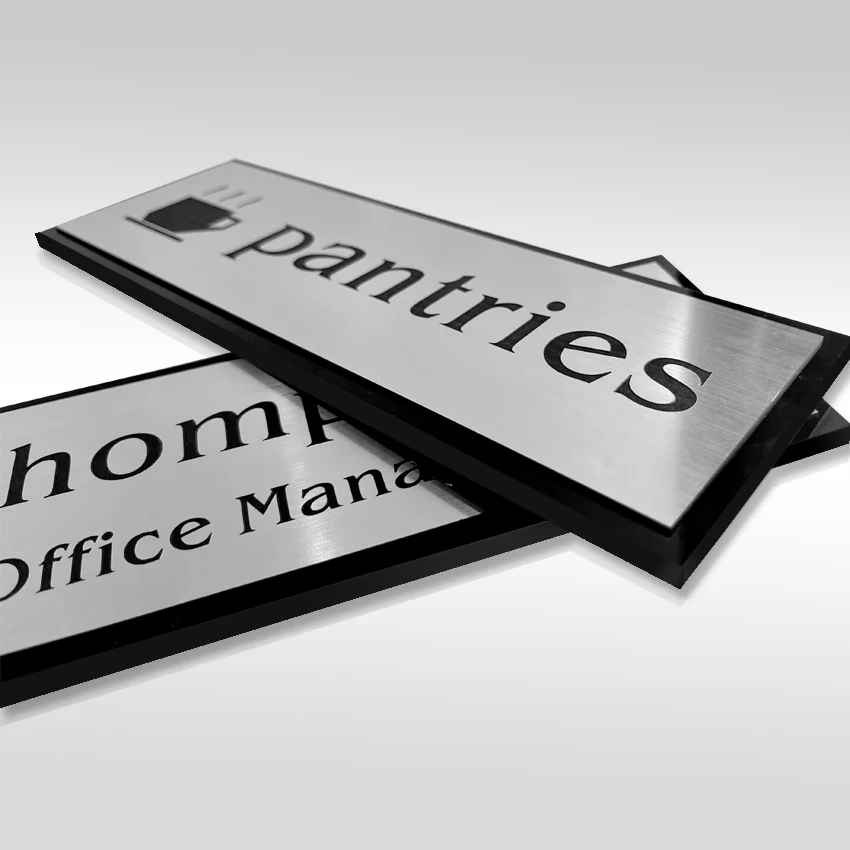 Factory Price Acrylic Plastic Door Signs Address Room Number Office Door sign Wall  Department Logo Suitable Door Sign Plate