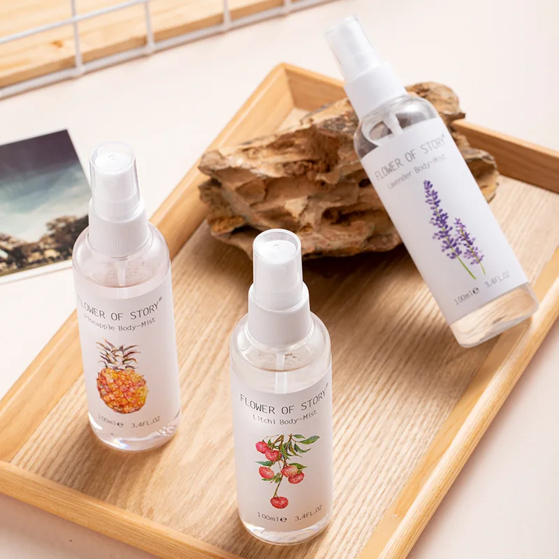 2021 новый стиль персик Лаванда спрей для тела для сна Маленькая Леди студенческая Туалетная вода 100 мл