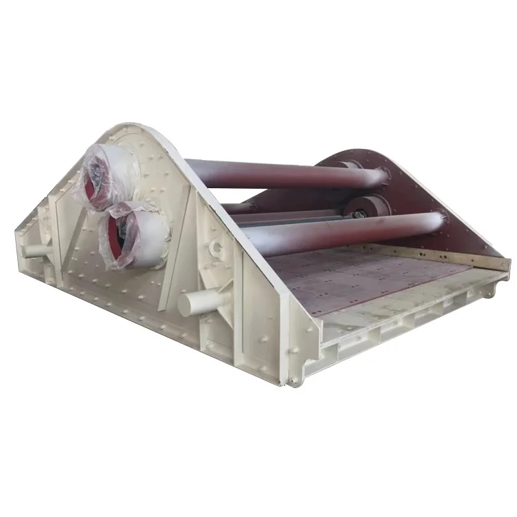 hot industrial soil sieve xxnx single deck dual motor linear dewatering machine sand vibrating screen