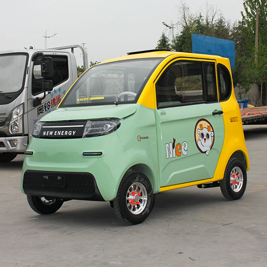 Chinese Cheap Old People Enclosed Trade Lithium Battery Ev 2024 New Energy Pure Mini Electric Car