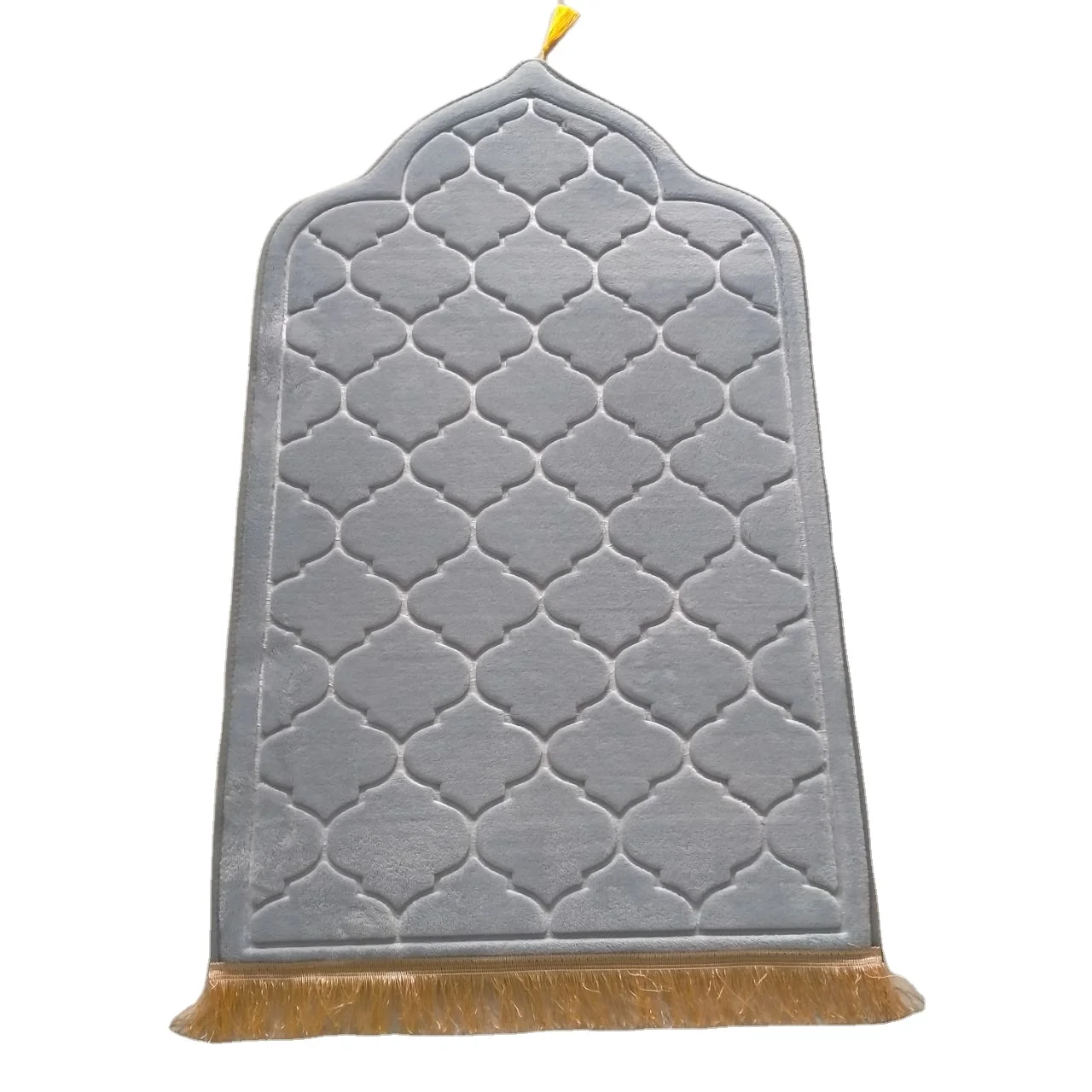 Удобный Мусульманский Исламский Молитвенный Ковер из полиэстера рельефный ковер 100% саджада