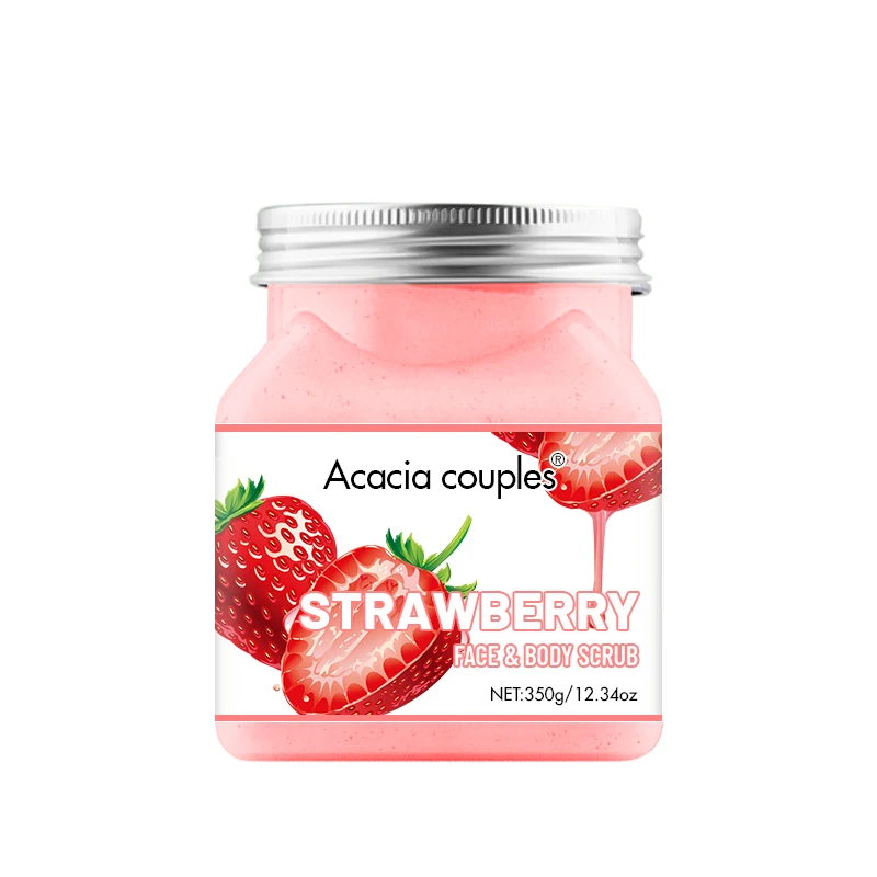 Foaming Body Scrub Whipped Soap Face and Body Cleansing Brightening Sugar Exfoliating Whipped Body Scrub