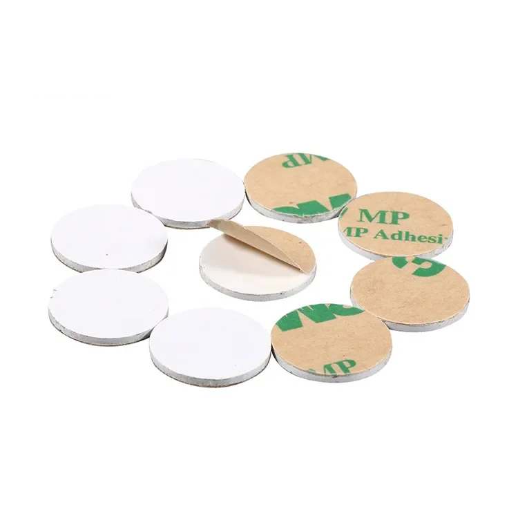 Waterproof PVC nfc 213/215/216 13.56MHz RFID tag smart  engrawing nfc epoxy Coin Card