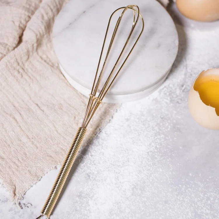 Kitchen tools 4 5 7 9 Inches mini wire whisk for gold