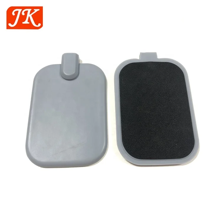 Jinke ISO OEM silicone electrodes pad plate tens ems conductive silicone rubber tens electrode dry pad for tens unit 65mm 95mm