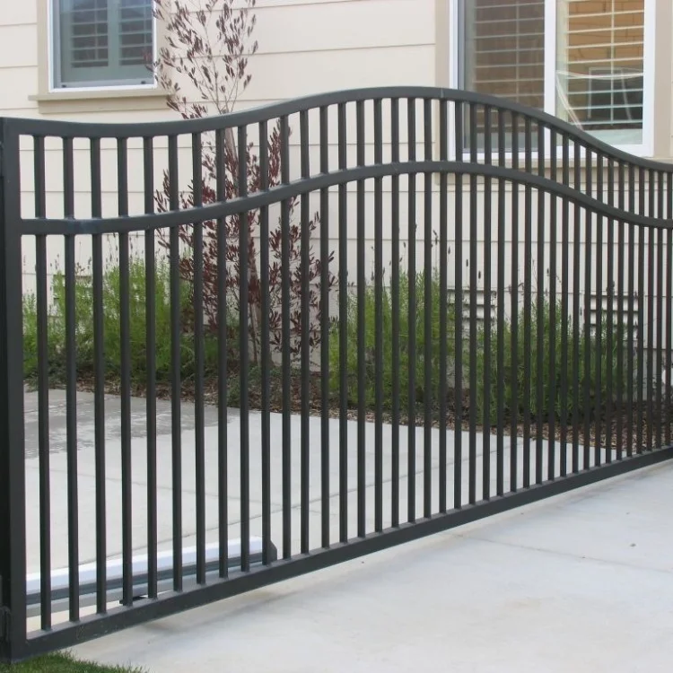 Hot Selling Heat Treated Garden Arch Wrought Aluminum Gate And Fence