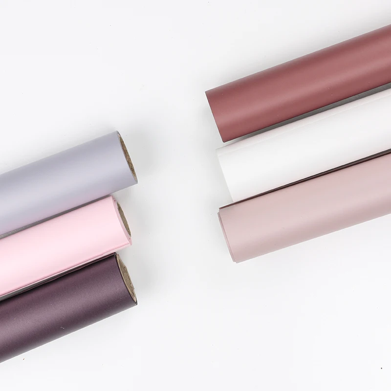 Florist Supplies Manufacturer Gift Flower Wrapper Christmas Bouquets Soft Fresh Flower Wrapping Paper