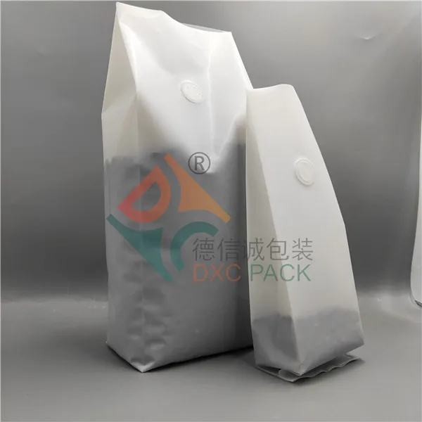 
250g renewable mono PE side gusset coffee bag 