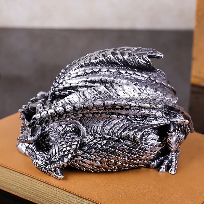 Retro Dragon Household Ashtray Creative Trend Multi-Function Fashion Decoration Collection Ashtray
