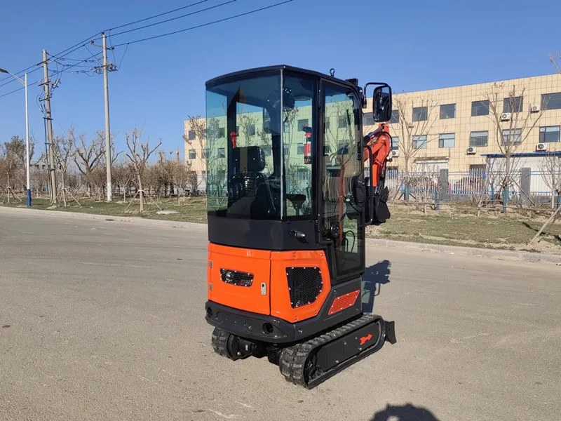 LX12-9B 1200kg mini excavator with close cabin cheap excavator for sale