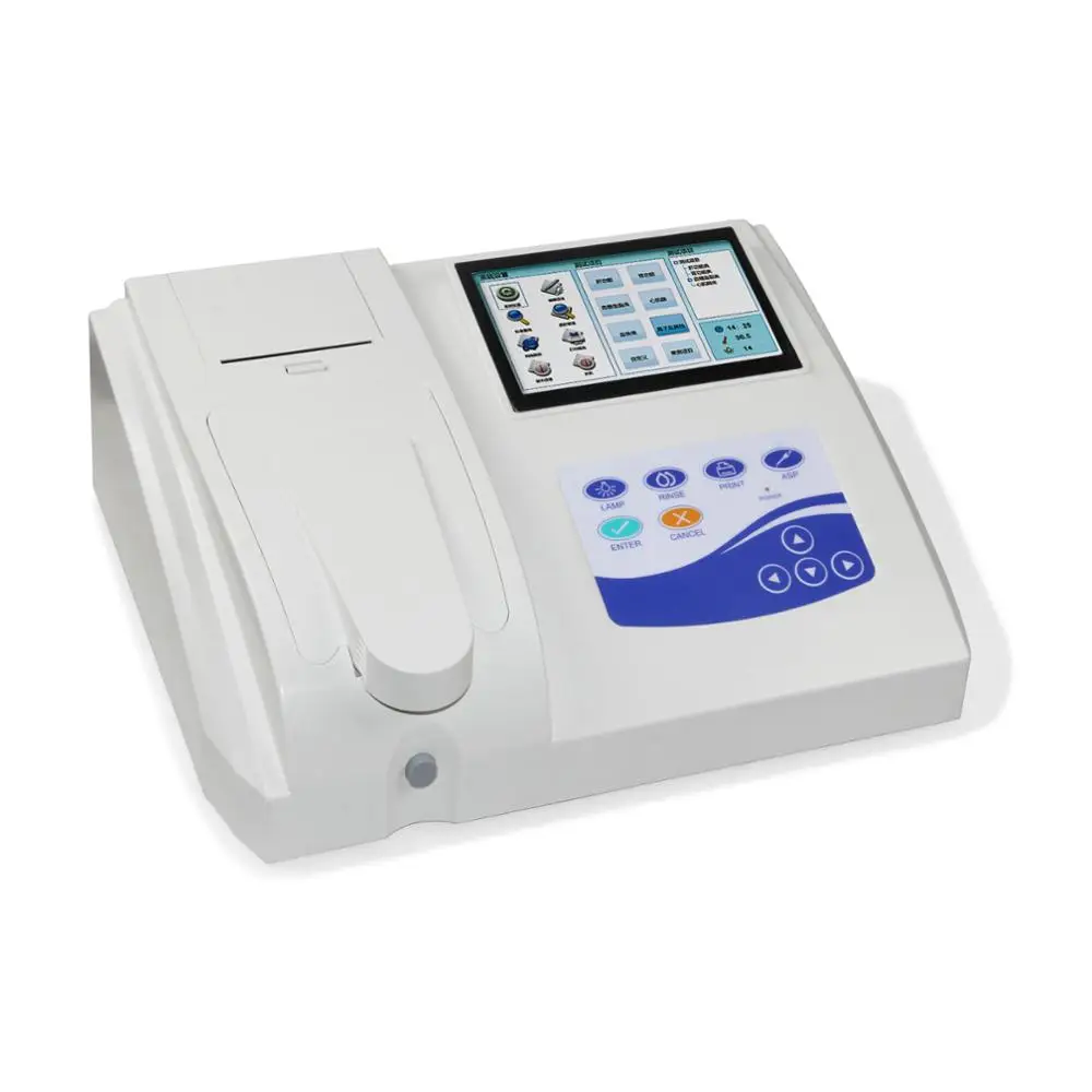 CONTEC BC300 touch screen Semi-auto Biochemistry Analyzer analizador bioquimico lab clinical blood analyzer