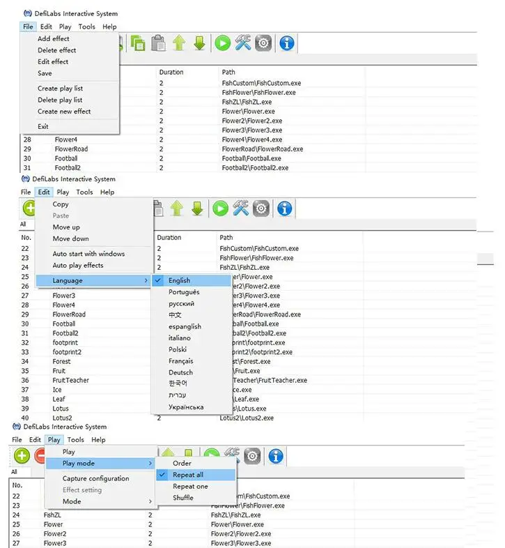 DefiLabs interactive floor ground  wall projection system apply for kids, wedding, advertising, indoor and outdoor