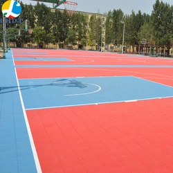 Excellent quality PP interlocking portable Multi-purpose sports flooring for Sale basketball court tennis floor