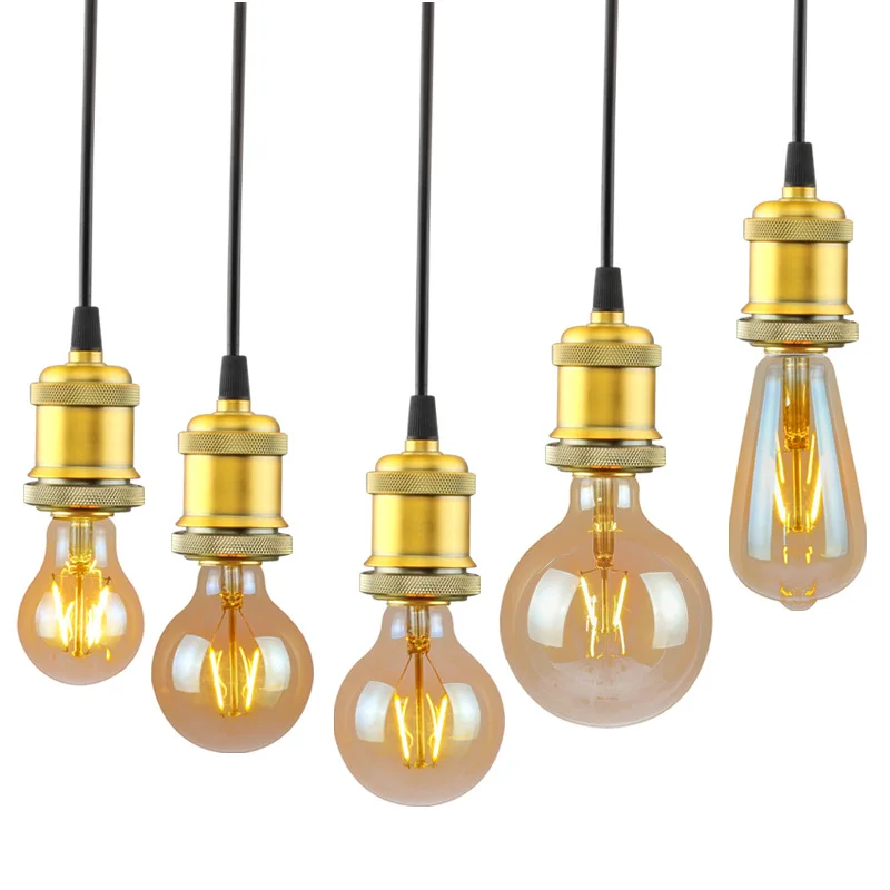 Wholesales 2W 4W 6W 6.5w 230V E27 E12 Dimmable G80 G45 Christmas Decorative LED Filament Bulb Lamps