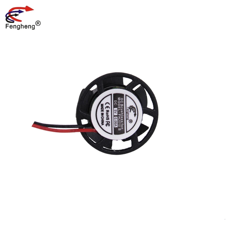 Micro Exhaust Round Fan 2010 20mm 20*20*10mm 5v 12v Ball Bearing Axial Flow Cooling Fan 2cm for LED car lights