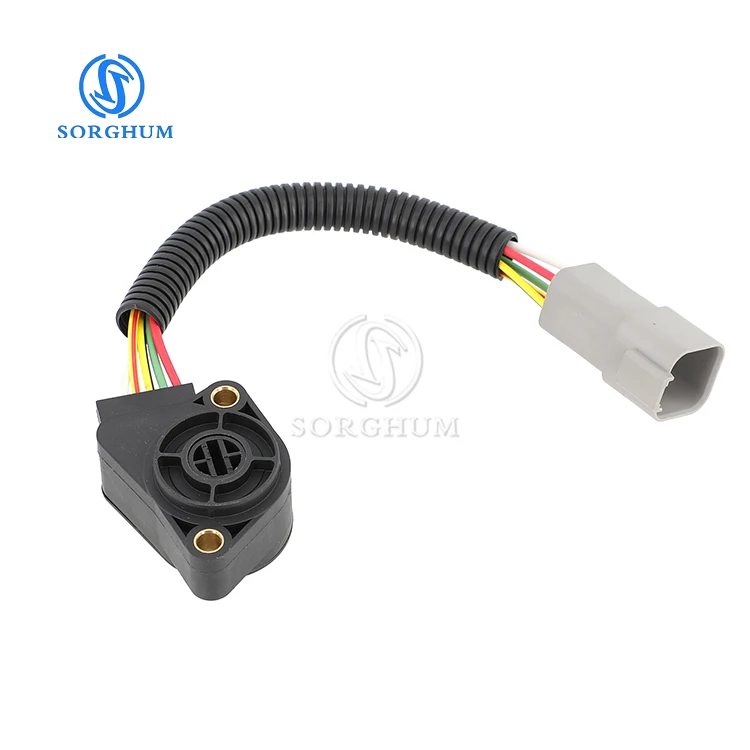 Sorghum 20715967 20893518 21116880 6 Wire Accelerator Speed Pedal Sensor For Volvo Truck