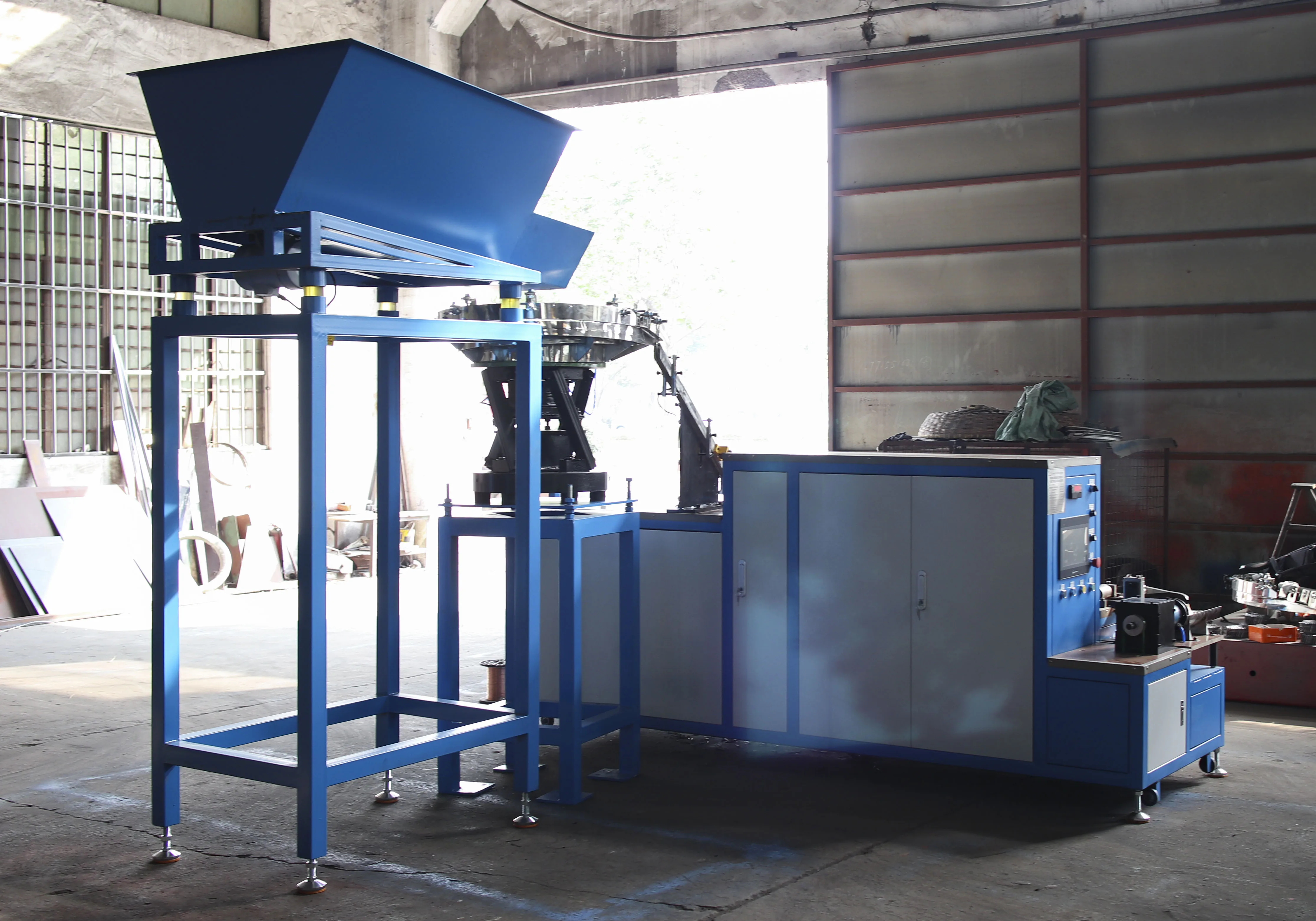 High speed coil nail making machine wire welding machine