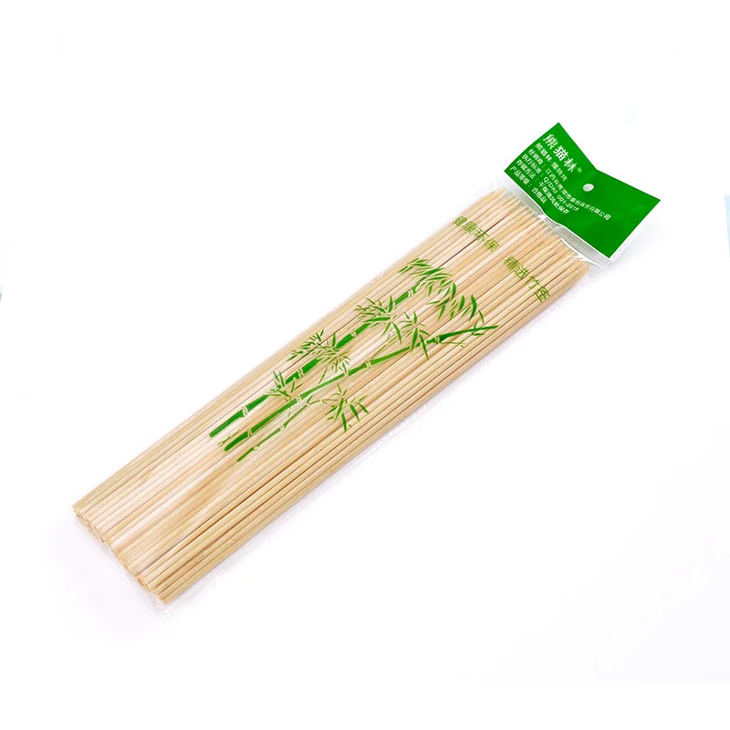 Barbecue Party Disposable Long Skewers Wholesale Bamboo Stick For Bbq