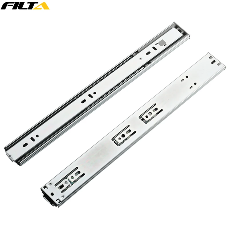 Filta hardware 45mm correderas telescopicas drower slide soft close undermount drawer channel slide