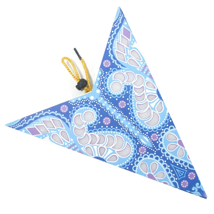 Party decoration handmade flower Folding star paper lanterns