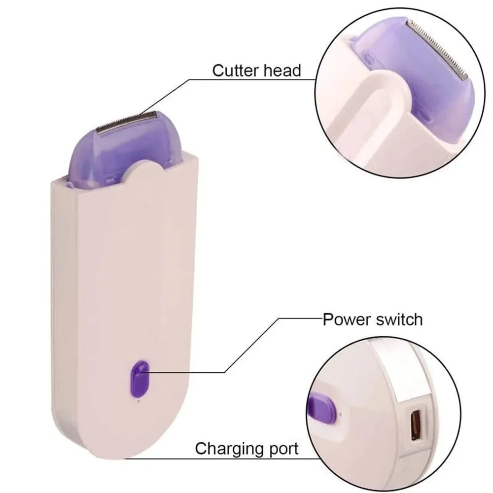 Rechargeable Epilator Hair Removal Kit Laser Touch Hair Removal Device Womens Body Face And Leg Hand Shaver Hair Removal Devices