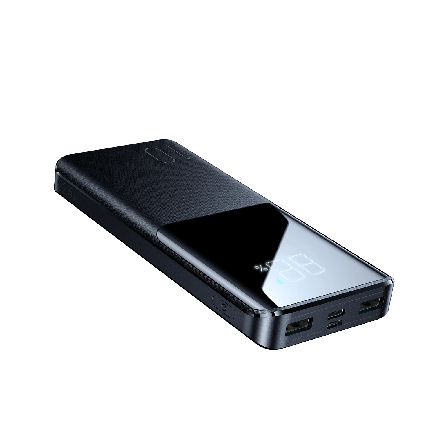 10000mAh 22.5W Fast Charger Power Bank Supports QC PD Mobile Battery Power Bank With Battery LED Display