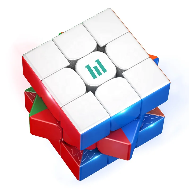 MoYu YS3M Custom Promotional Puzzle Magnetic Cube UV Maglev Ball-Core version Stickerless 3X3X3 Speed Magic Cube