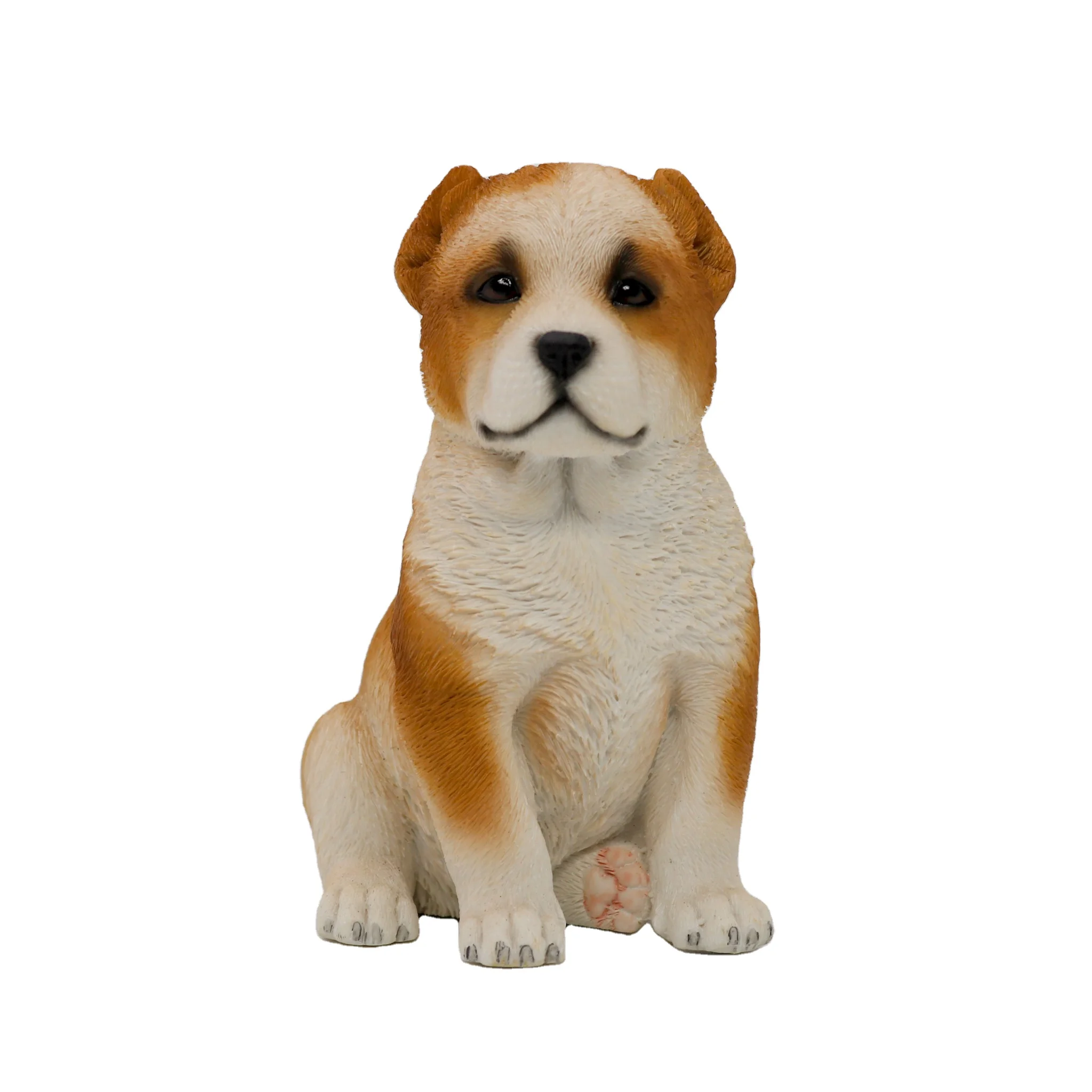 2022 Wholesale resin doll dog home decoration statue JXK pet memorial for gifts