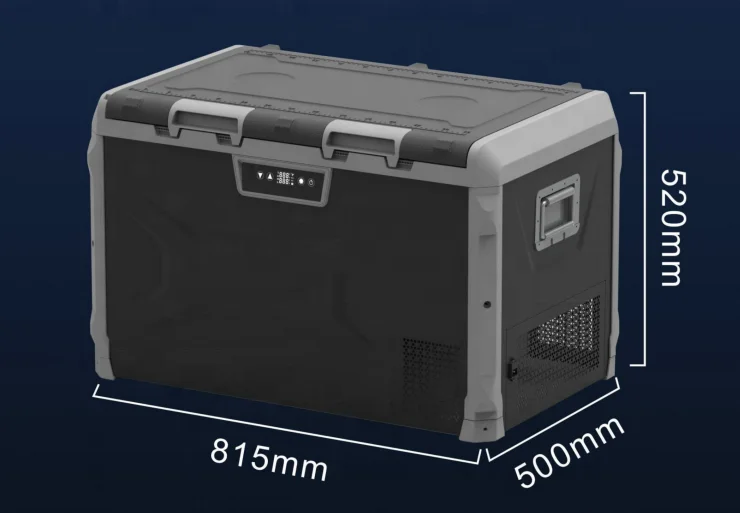 Self-driving Camping Portable 60W Vehicle Refrigerator Truck Fridge 85W AC.684.156 60L Car Cooler Box Freezer R134a for RV Boat