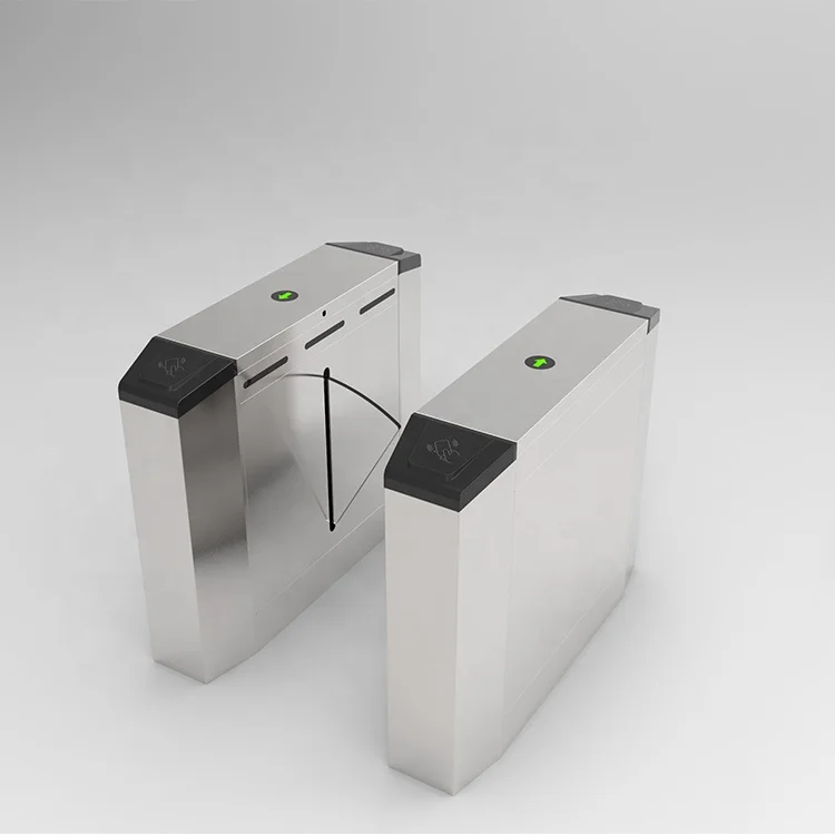Turnstile Flap Barrier Gate with Access Control Automatic Channel Gate Flap Turnstile Electronic Turnstile Gate
