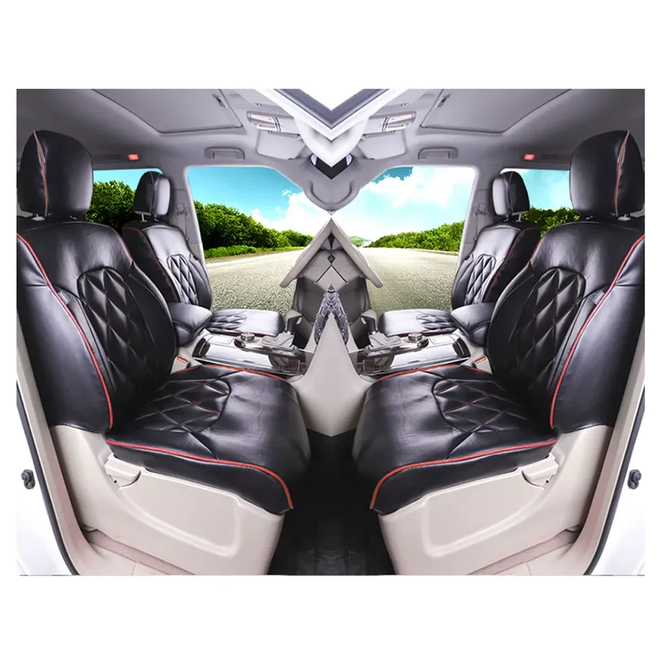 Чехол для сиденья автомобиля Mitsubishi Delica 2012 Cvw5 полный комплект 7 сидений правый руль вождения
