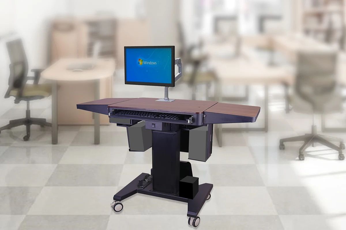 Электрические регулируемые по высоте Подиумные школьные принадлежности обучающее решение интеллектуальная кафедра