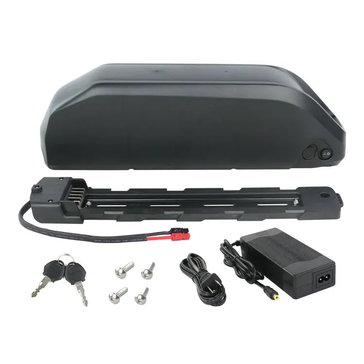 
D2D Shipment Down Tube Type Poly Plus 48V 52V 17.5Ah Electric Bike Li-ion Battery for 8FUN 750w 1000w 1500w Conversion Kit 