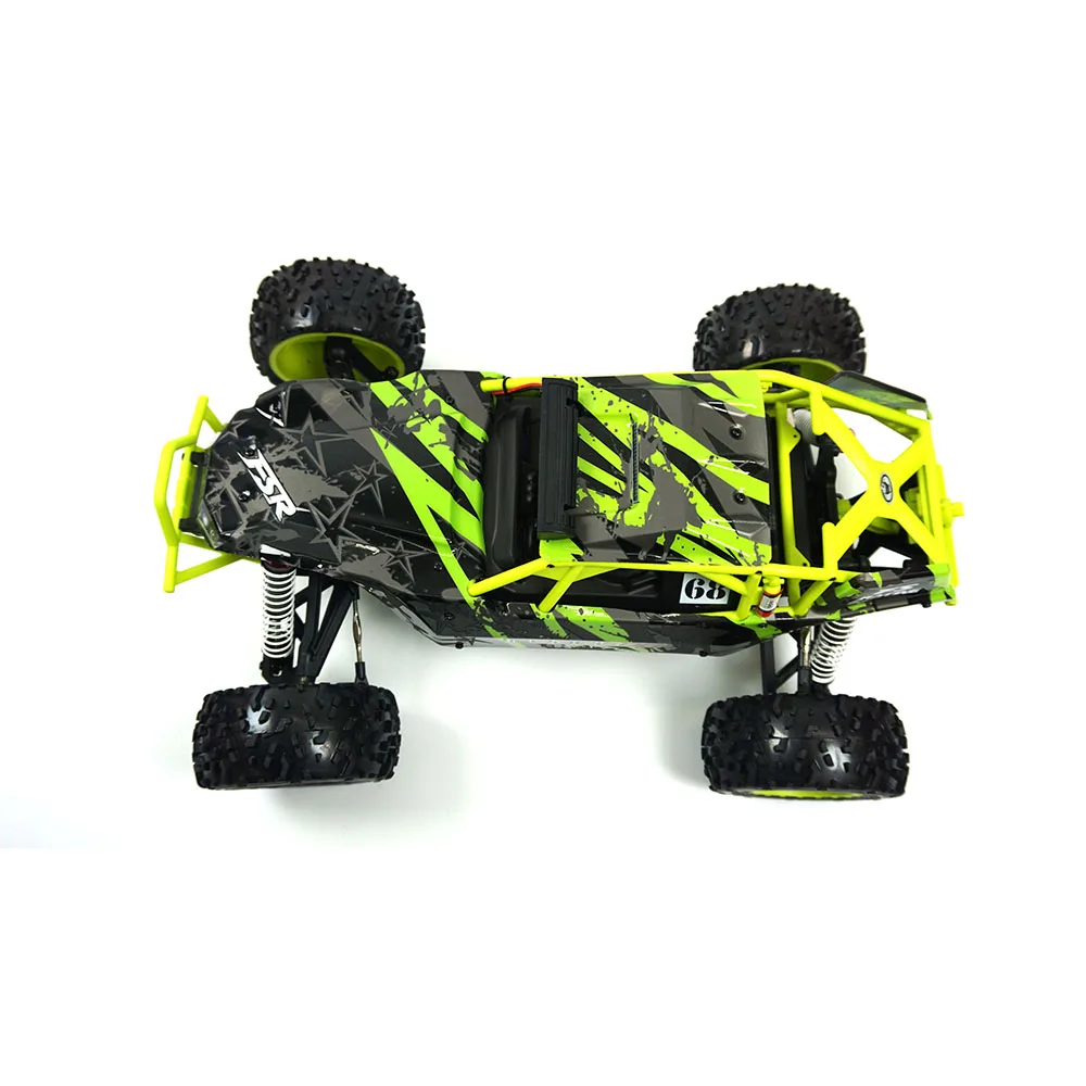 2024 Four-wheel drive brush remote control car Bigfoot car 1/10  2000Mah electric high-speed model  New toys car