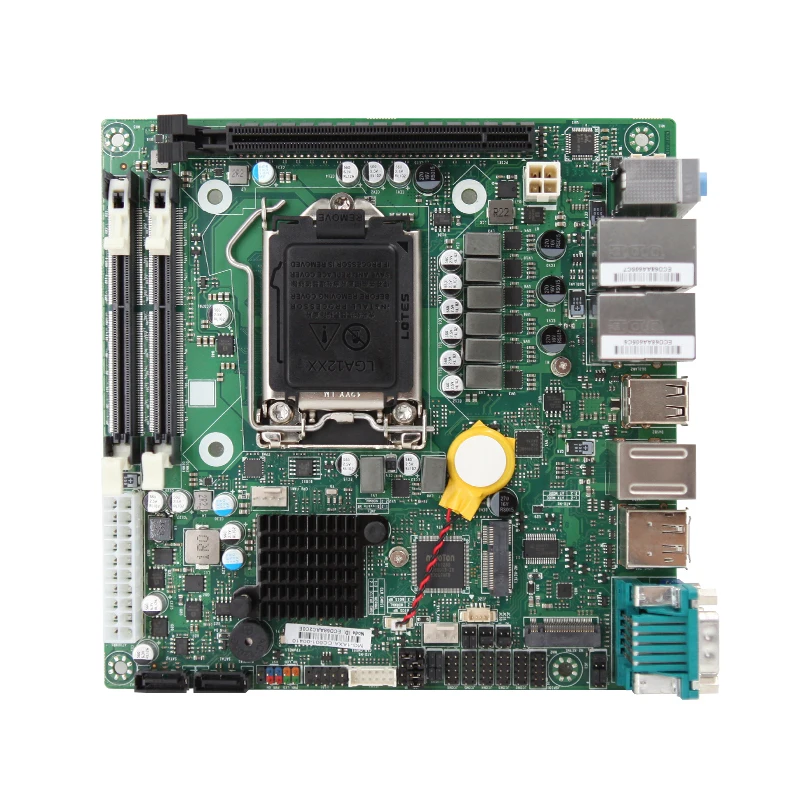 JWIPC LGA1200 Gen10 и 11 i9/i7/i5/i3/G H510 Промышленная материнская плата Встроенная мини-материнская