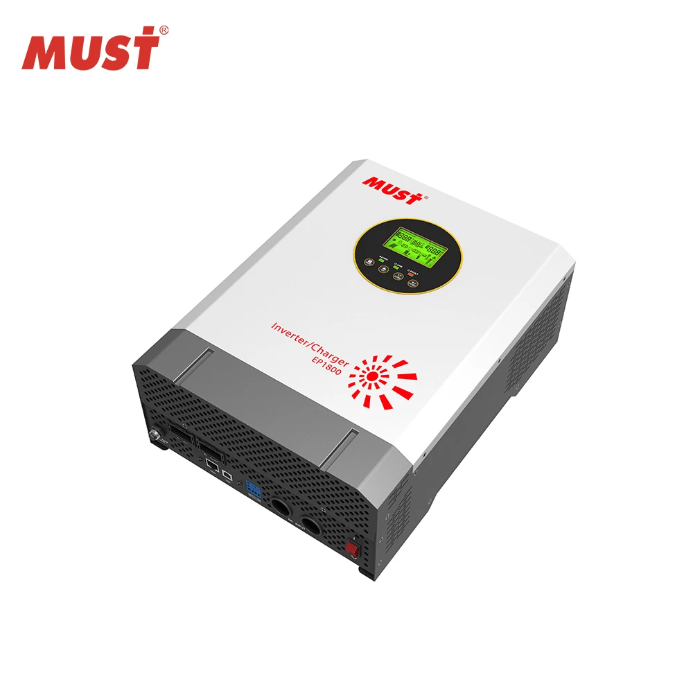 Must EP1800 series 1000w 2000w 3000w 4000w 5000w mppt solar charge controller 80 amp 6kva low frequency ups single phase