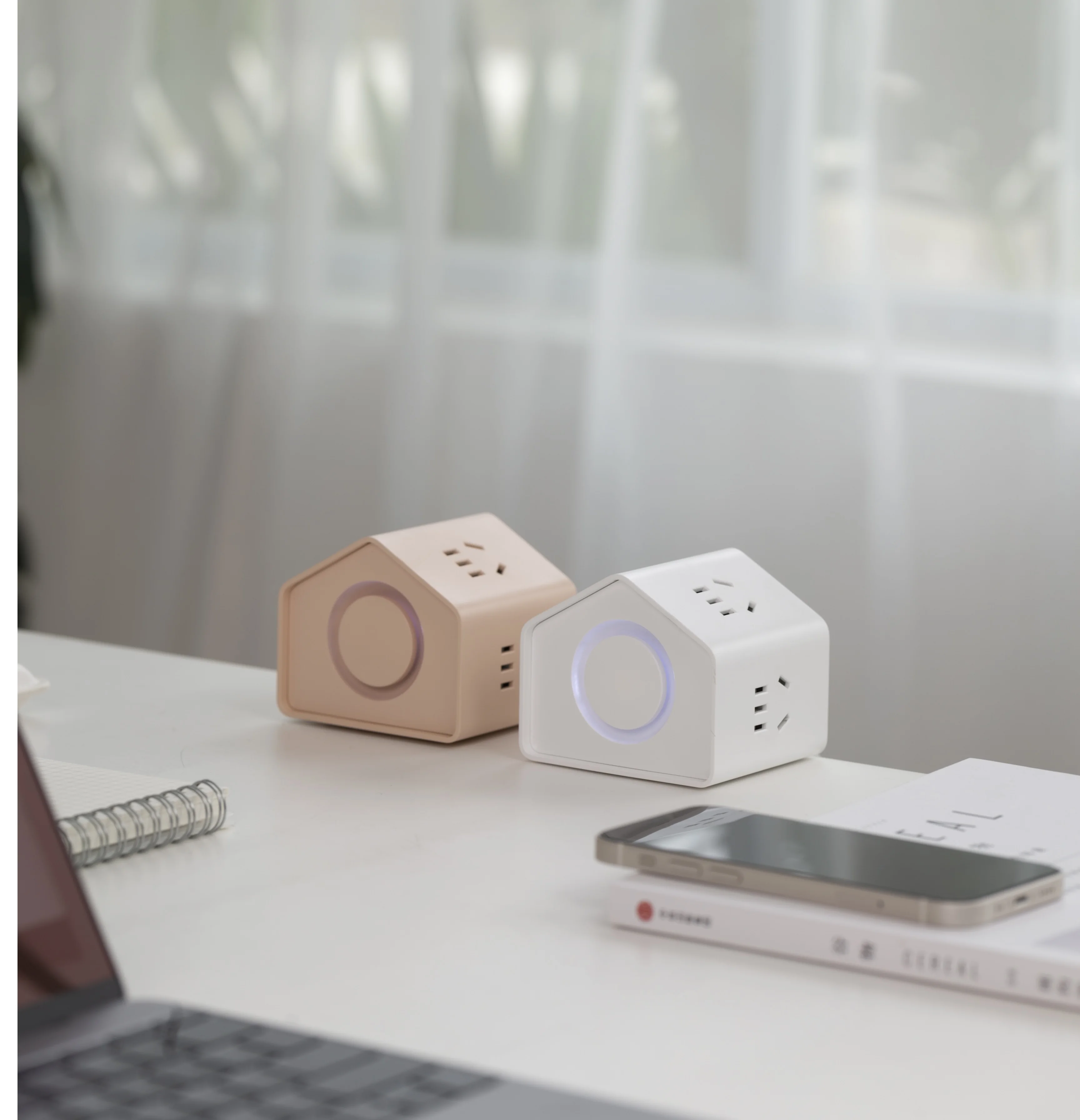 Новый милый дом многофункциональный удлинитель 4 USB разъема с ночным