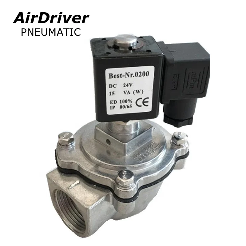 
 Мембранный пылеуловитель DMF с электромагнитным импульсным клапаном  