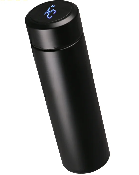 17oz Smart LED Temperature Display 18/8 Stainless Steel Thermos Vacuum Flask Coffee Cups Water bottles with Tea Infuser