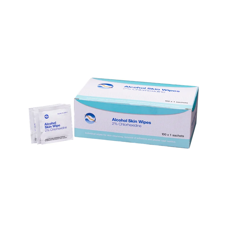 2% Chlorhexidine in 70% Alcohol Medical Devices Wipes