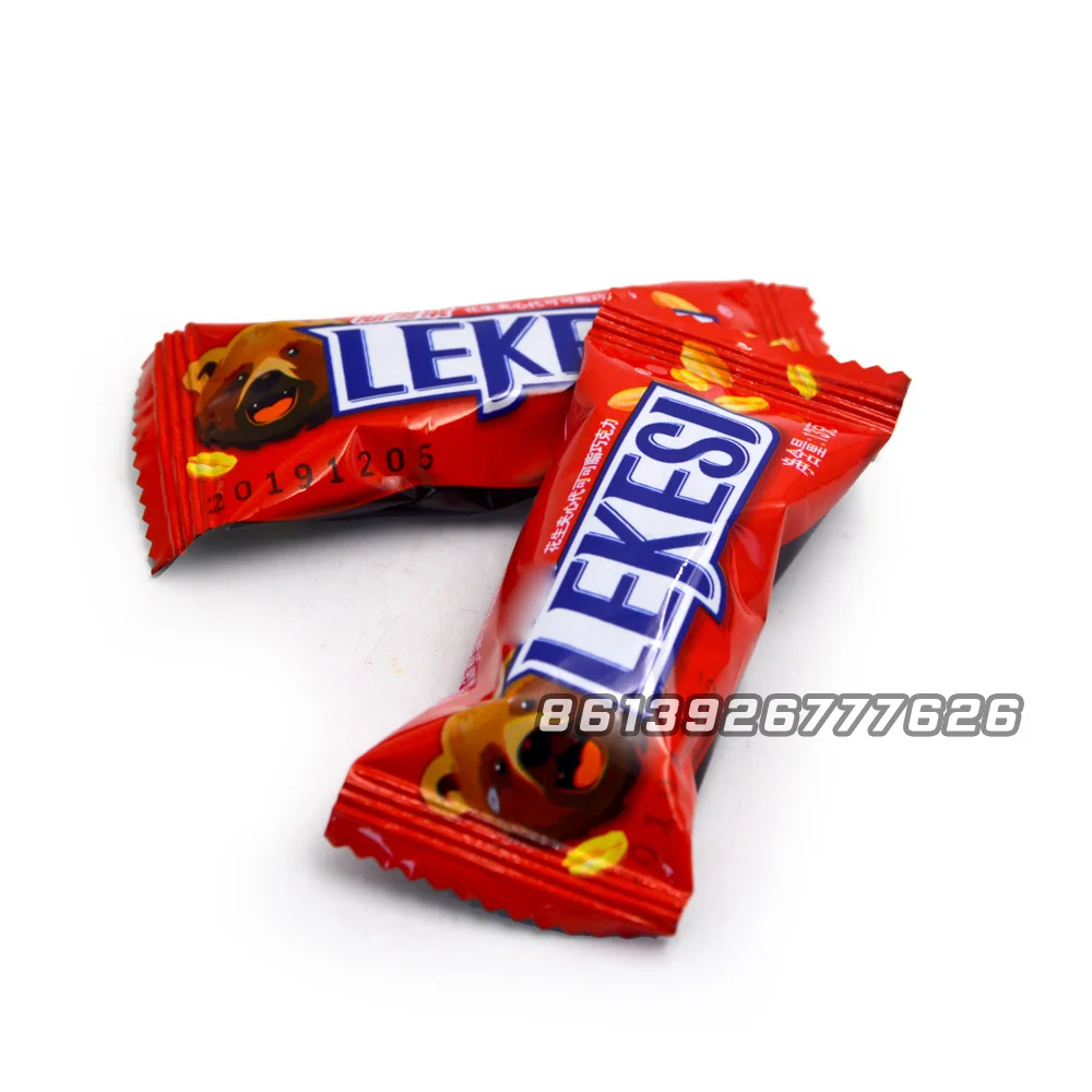 Оптовая продажа на заказ шоколадный арахисовый центр заполненный батончик